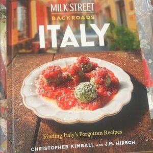Backroads Italy Cookbook - Red & White Cover